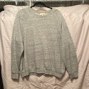 Wilfred free L grey speckled sweater
